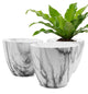 Vgrow Marble Pot 6in x 3 Bundle