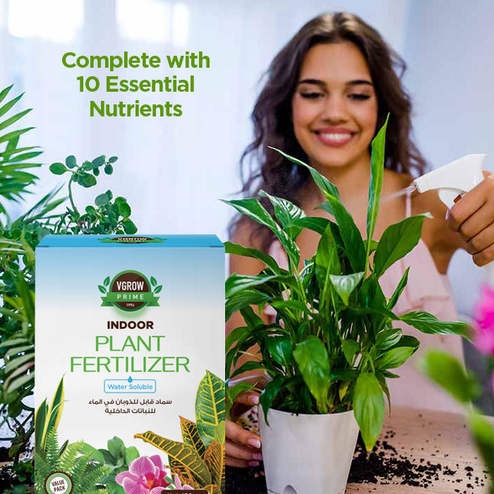 water soluble fertilizer for indoor plants Vgrow Indoor Plant Fertilizer - Water Soluble